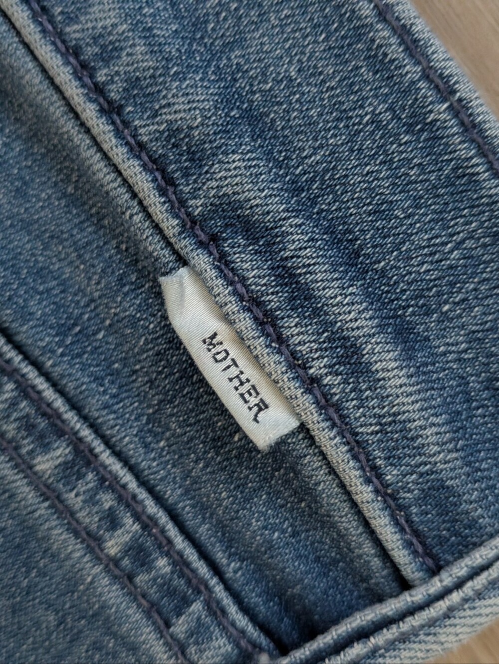 MOTHER Mid Rise Dazzler Ankle Fray Wash-We The Animals - Picture 5 of 9
